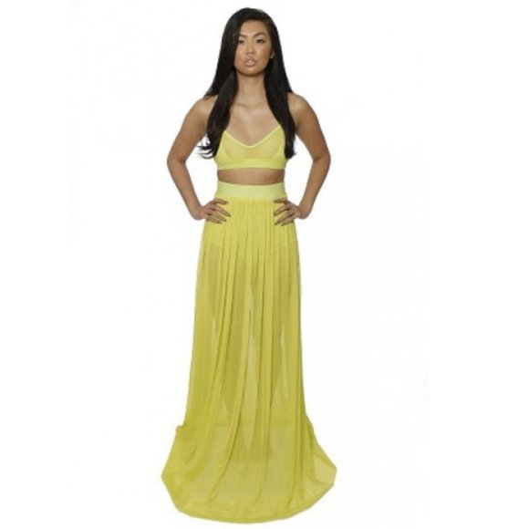 Maxi Skirt & Bralette Set - Picture 4 of 4